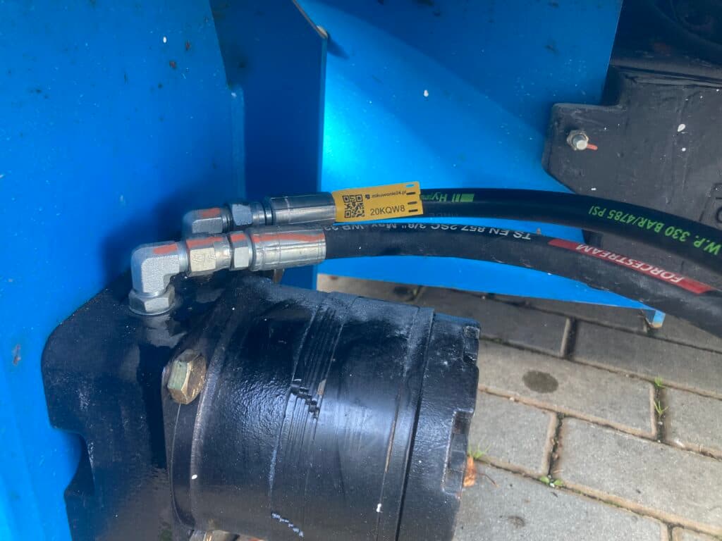 Naprawiony wózek podnośnikowy Genie