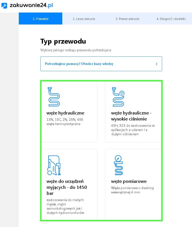 Rodzaje węży hydraulicznych – grupy zastosowań