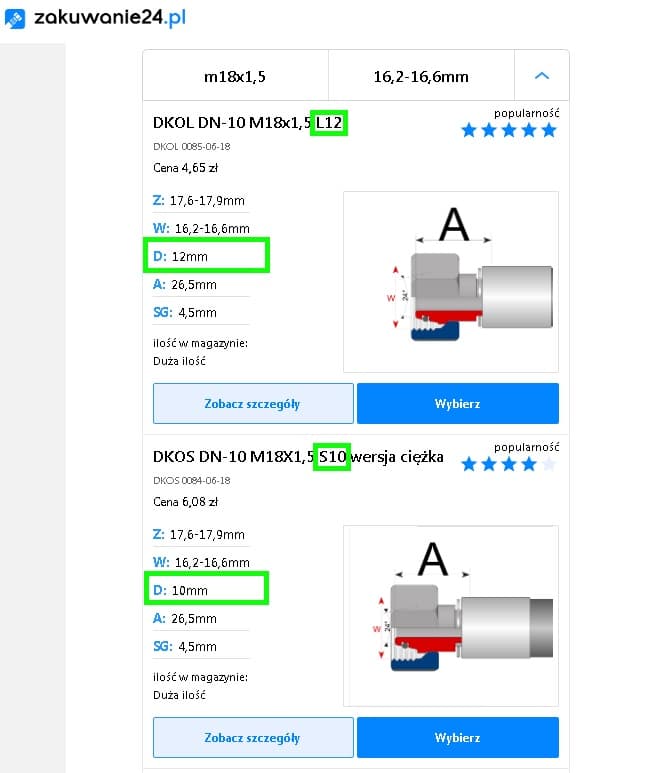Jak rozróżnić system DKOL i DKOS?