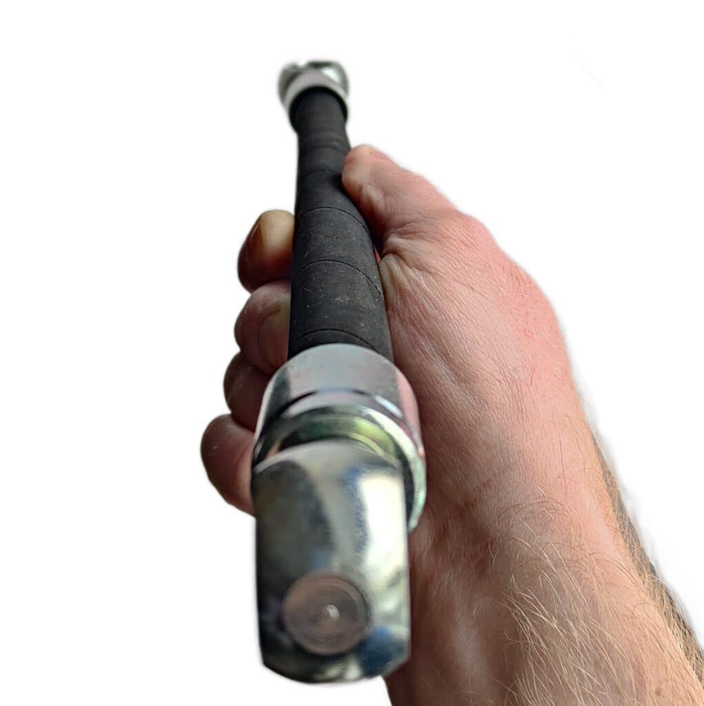 Ustawienie końcówki oczkowej względem kolankowatej