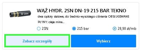 Zobacz szczegóły węża w konfiguratorze